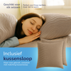 Decoware dekbed zonder overtrek incl. kussensloop - Tufted Waves - taupe