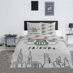 Dekbedovertrek Friends - Central Perk - Lits-Jumeaux