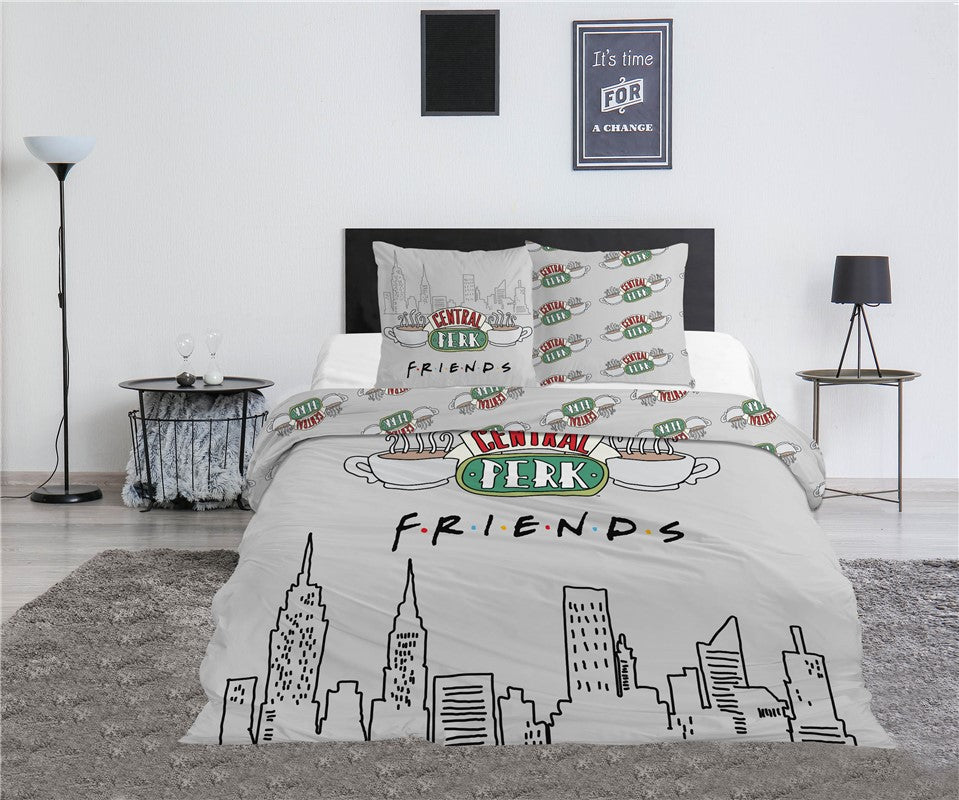 Dekbedovertrek Friends - Central Perk - Lits-Jumeaux