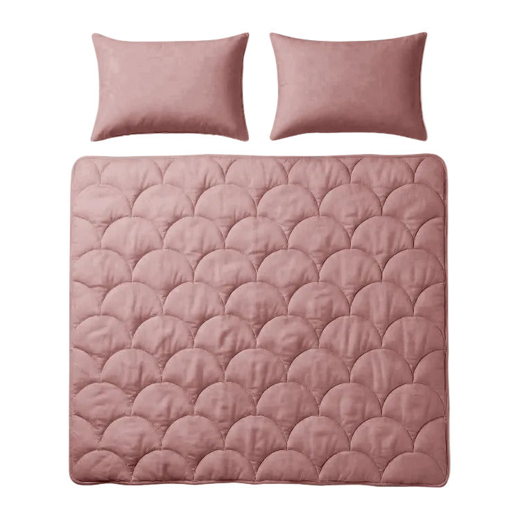 Dekbed zonder overtrek Roze - Katoen Percale - Incl. Kussenslopen - 240x220 cm - dekbed met slopen