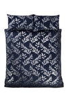 Belle Maison dekbedovertrek Como navy - velvet
