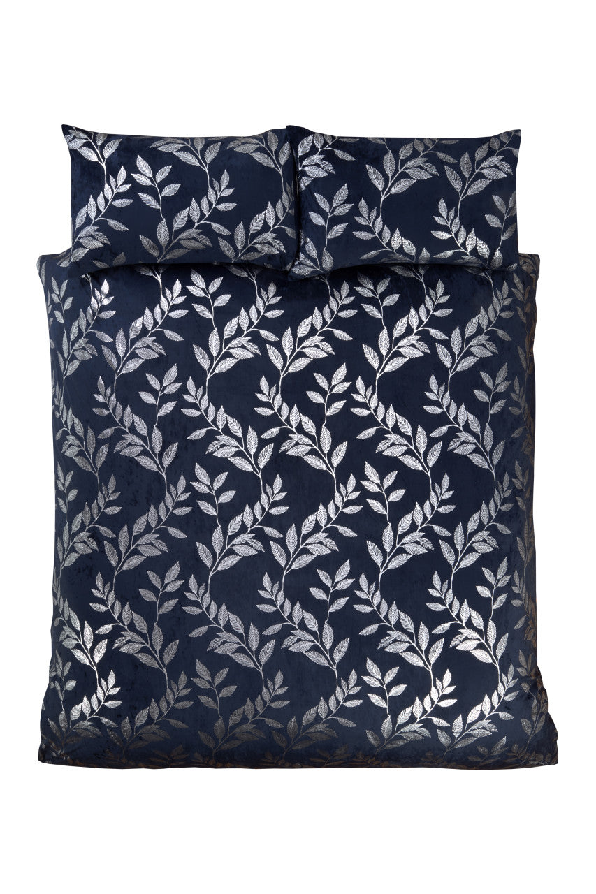 Dekbedovertrek Como navy - polykatoen