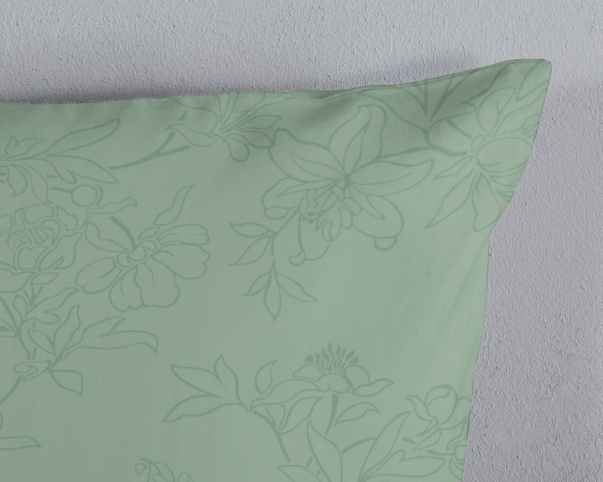 Pure dekbedovertrek Den Haag - Groen - Microvezel