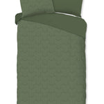 Pure dekbedovertrek Groningen - Groen - Microvezel
