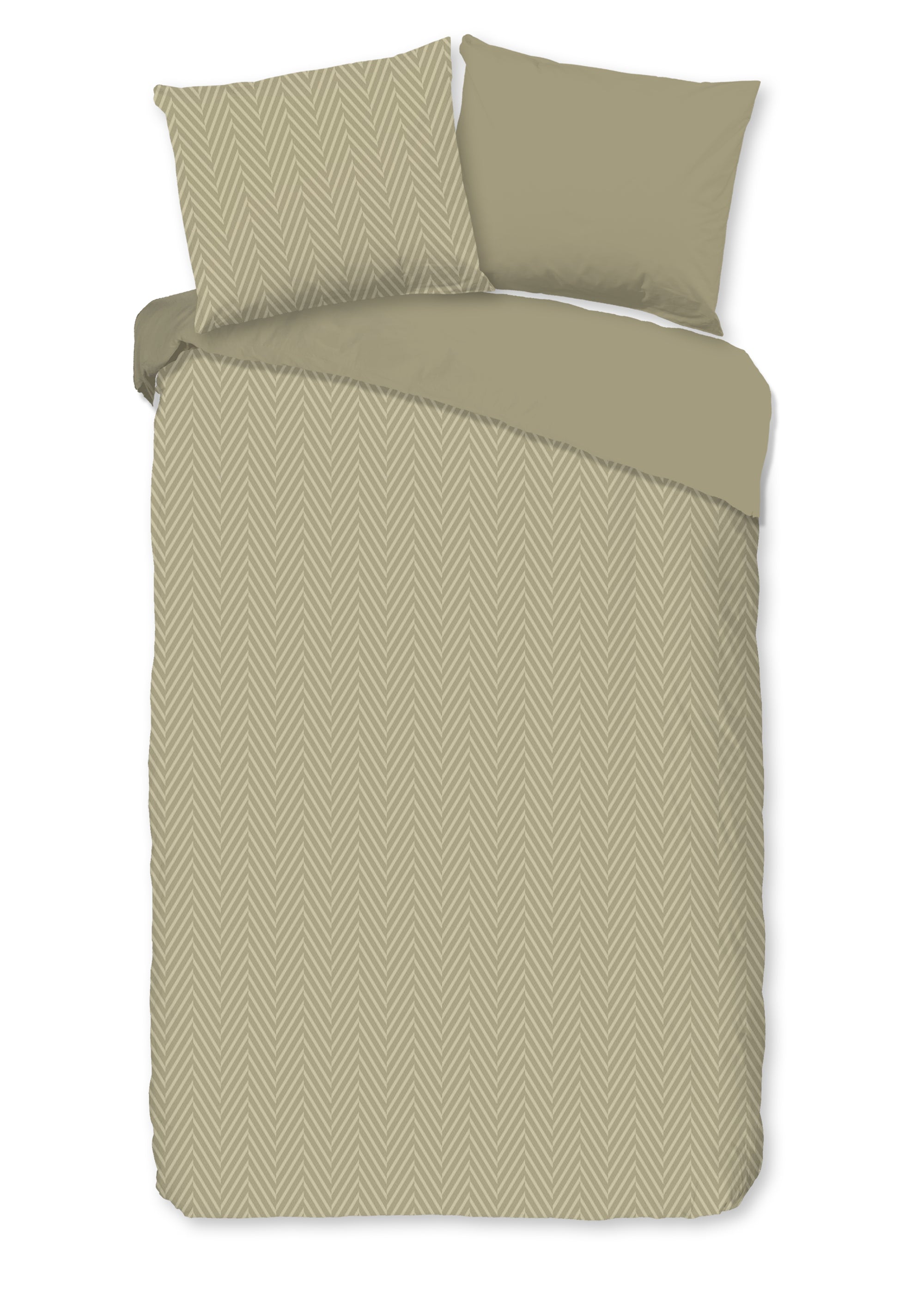 Pure dekbedovertrek Haarlem - Zand - Microvezel