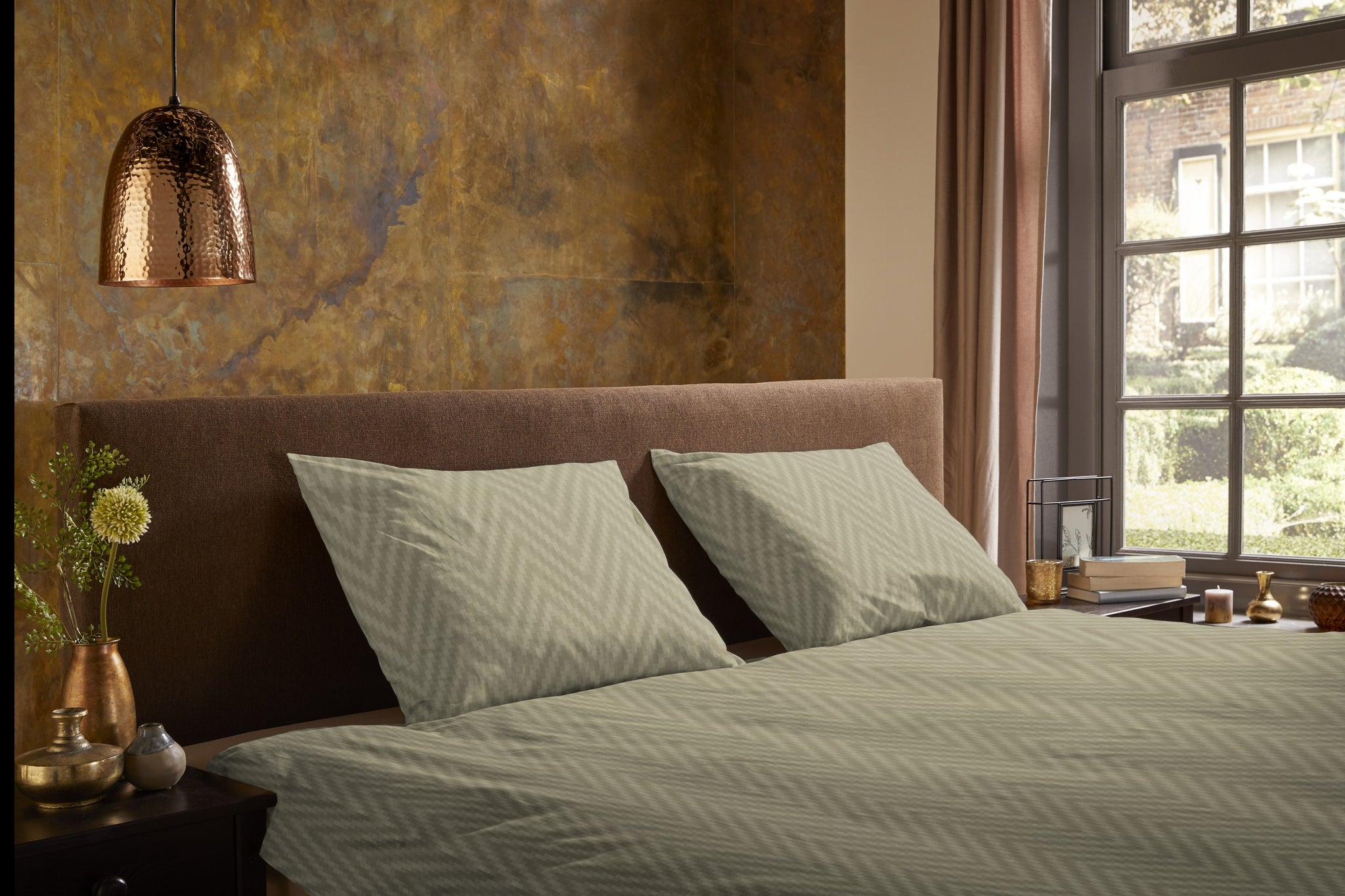 Pure dekbedovertrek Haarlem - Zand - Microvezel