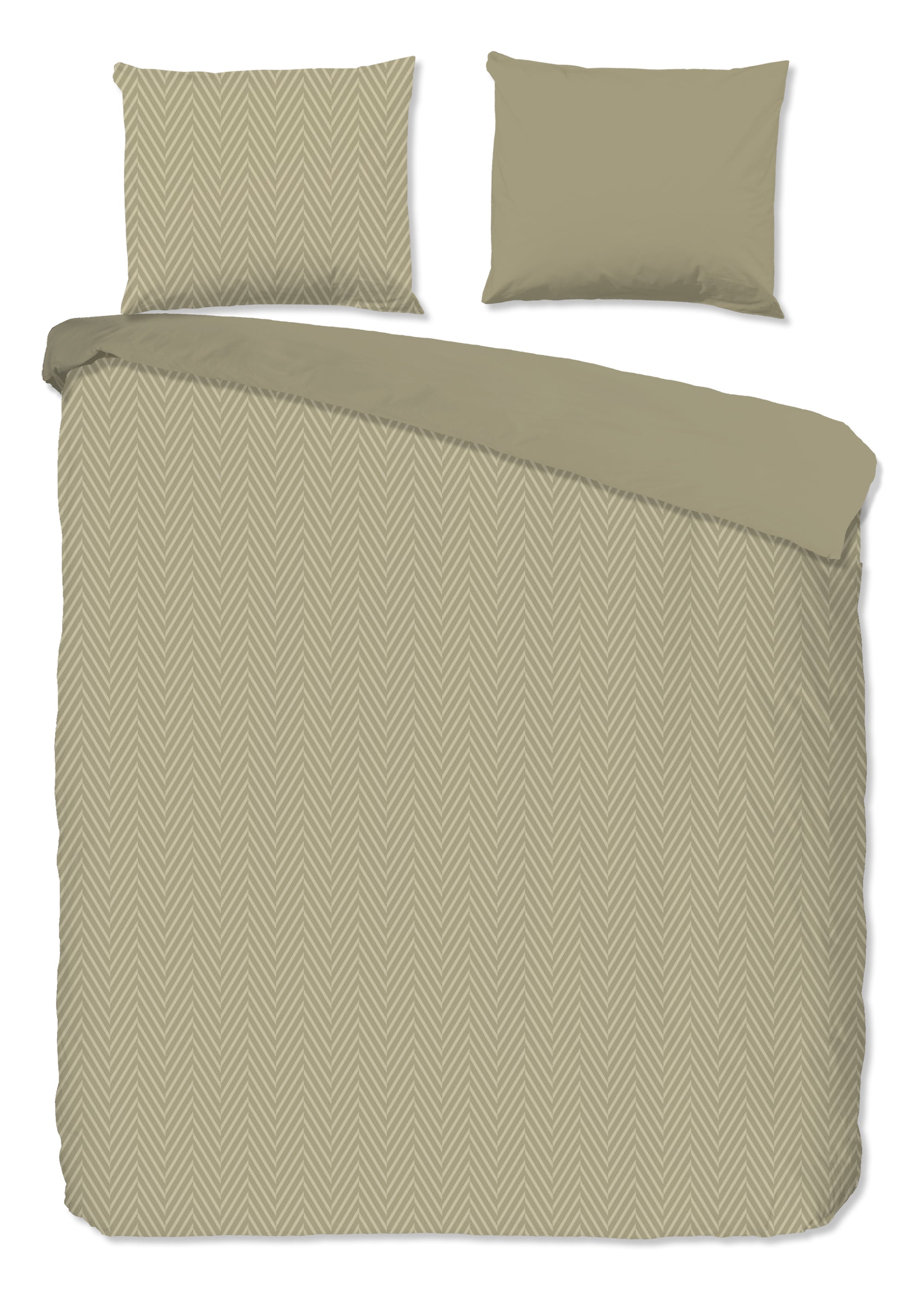 Pure dekbedovertrek Haarlem - Zand - Microvezel