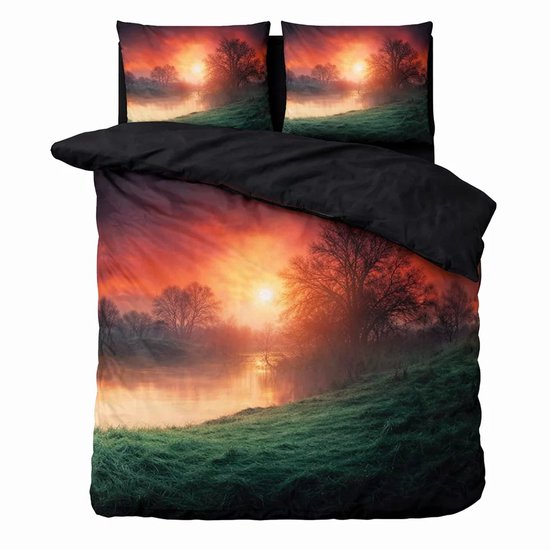 Decoware dekbedovertrek Misty Sunrise - katoen
