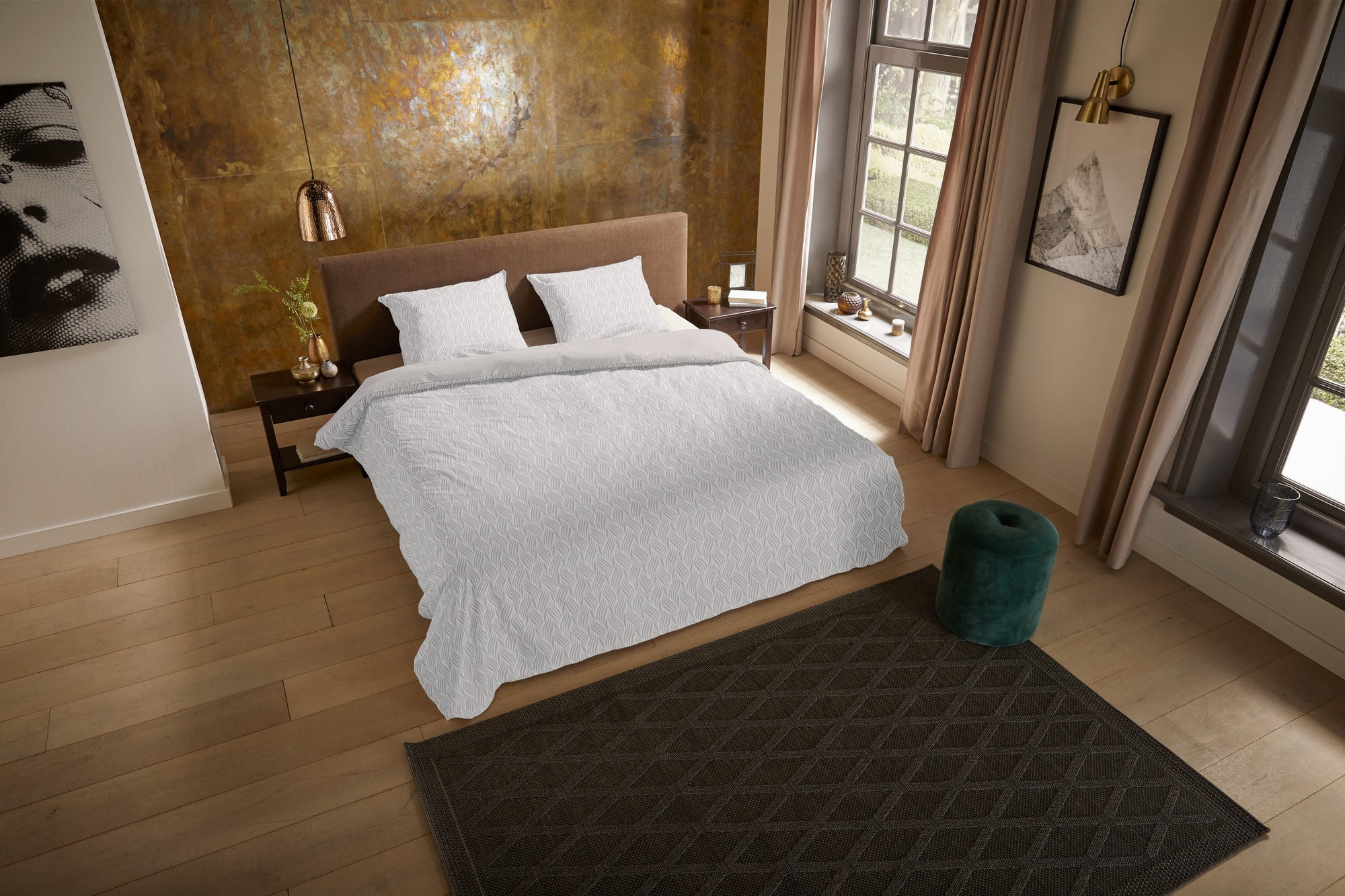 Pure dekbedovertrek Noordwijk - Crème - Microvezel