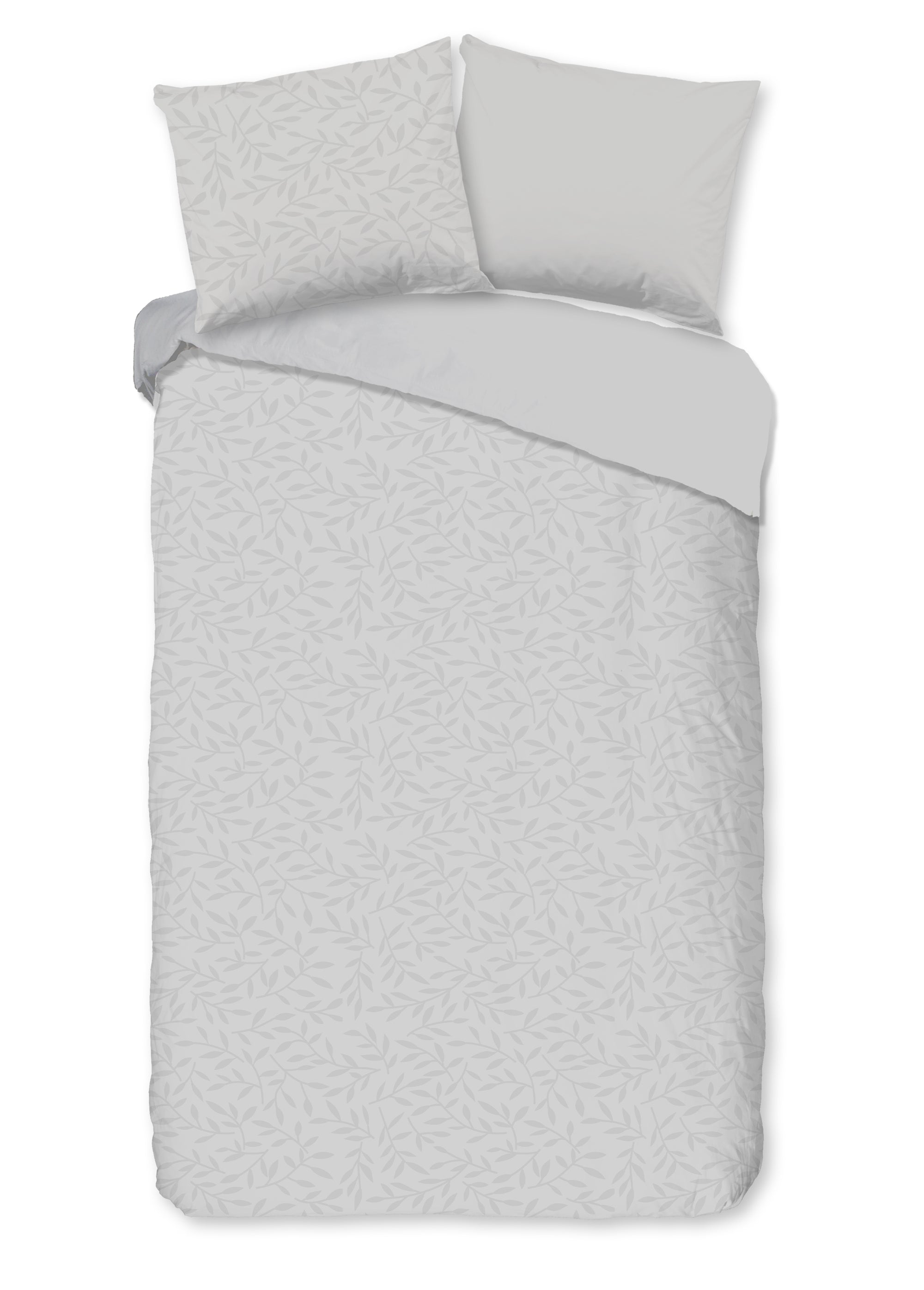 Pure dekbedovertrek Venlo - Grijs - Microvezel