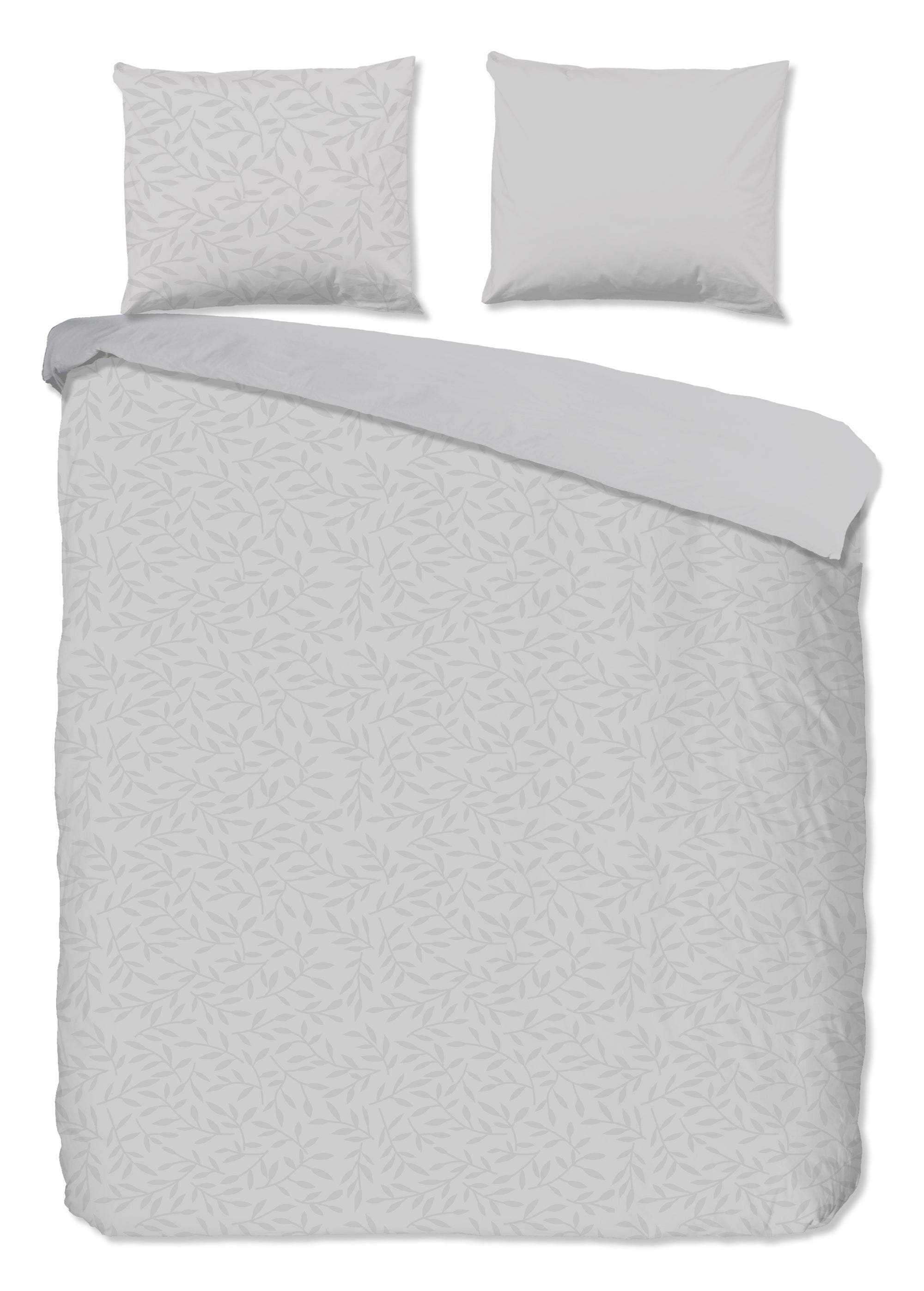 Pure dekbedovertrek Venlo - Grijs - Microvezel
