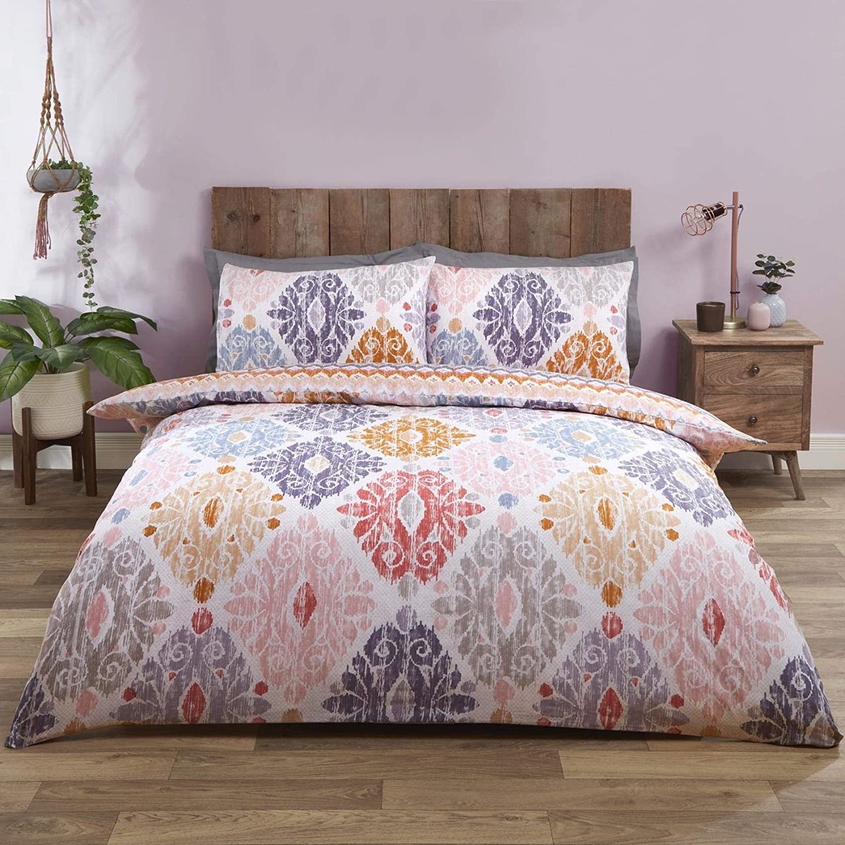 Dekbedovertrek Zara blush - Polykatoen  - 1-persoons (135x200 + 50x75 cm)