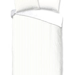 Descanso dekbedovertrek Hotel Sevilla - Wit - Katoensatijn