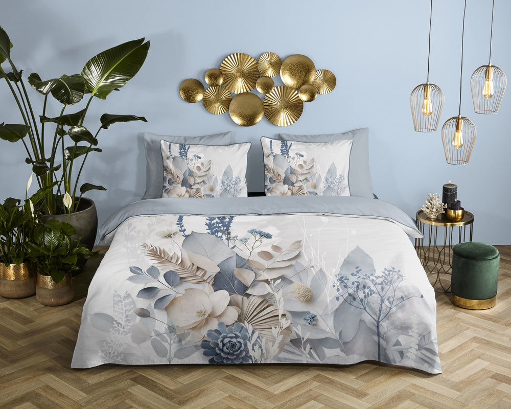 Descanso dekbedovertrek Junte - Katoensatijn