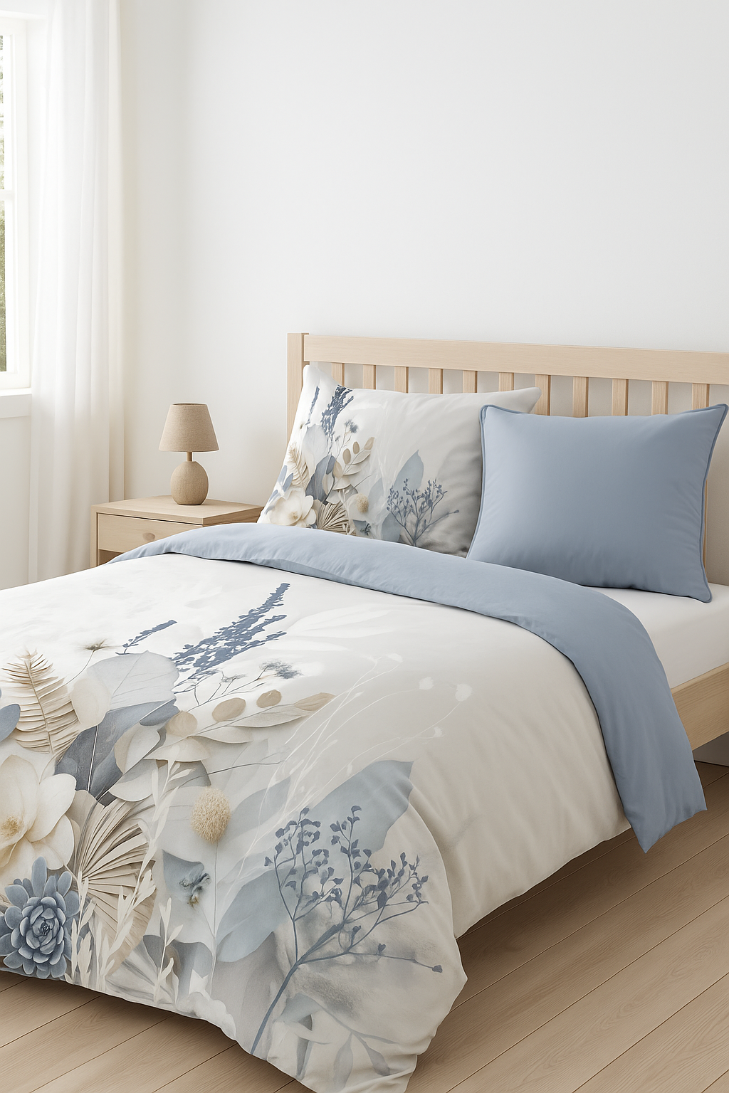 Descanso dekbedovertrek Junte - Katoensatijn