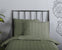 Descanso ledikant dekbedovertrek Hotel Sevilla - Olive Green - katoen - 100x135 + 40x60 cm