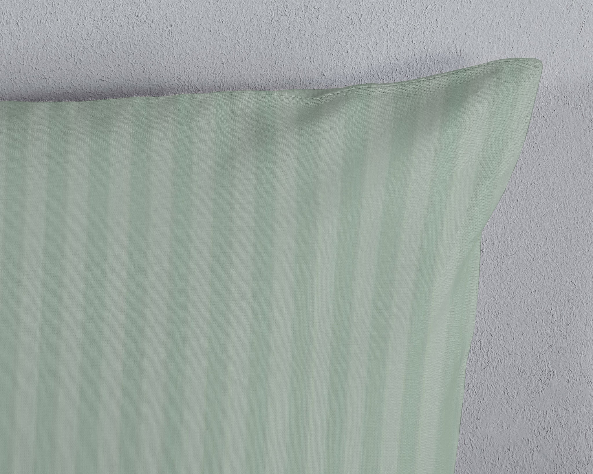 Descanso peuterbed dekbedovertrek Hotel Sevilla - Light Sage - katoen satijn - 120x150 + 60x70 cm