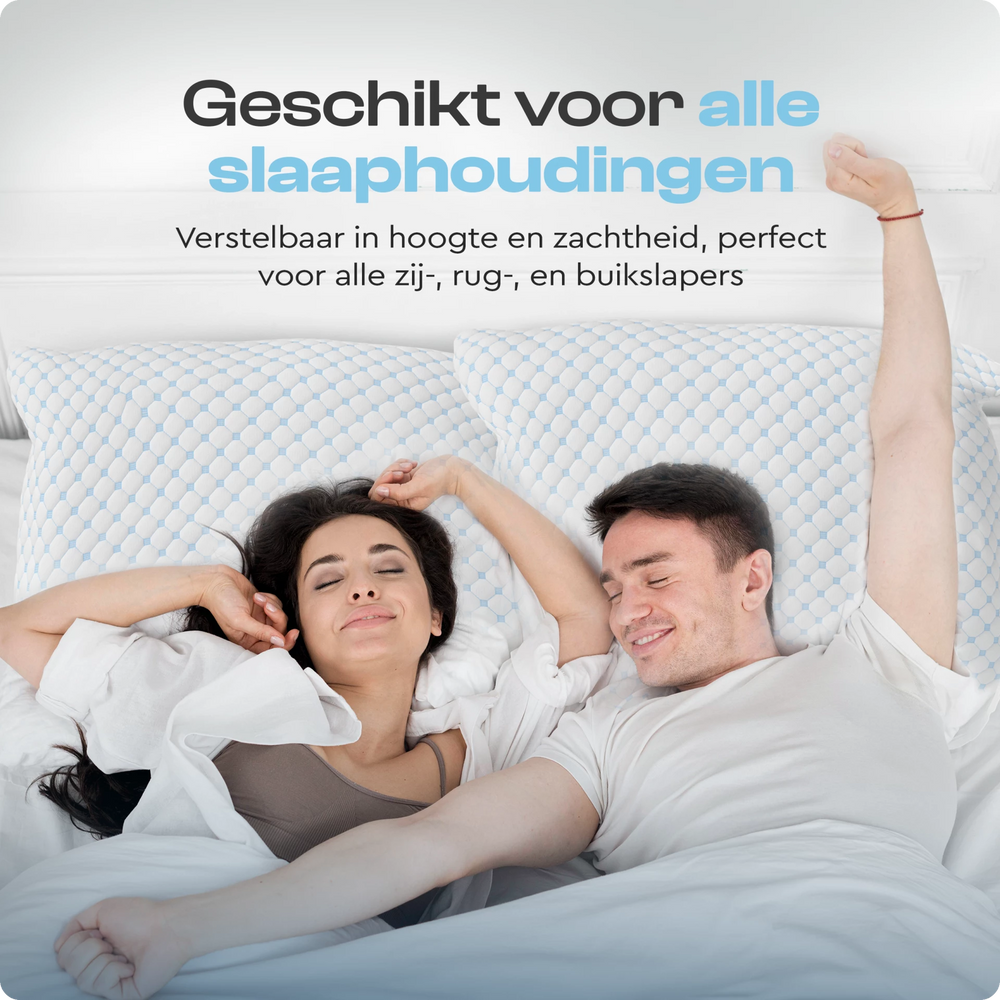 Dreamhouse Nanotech hoofdkussen - 50x70 cm - slaaphouding