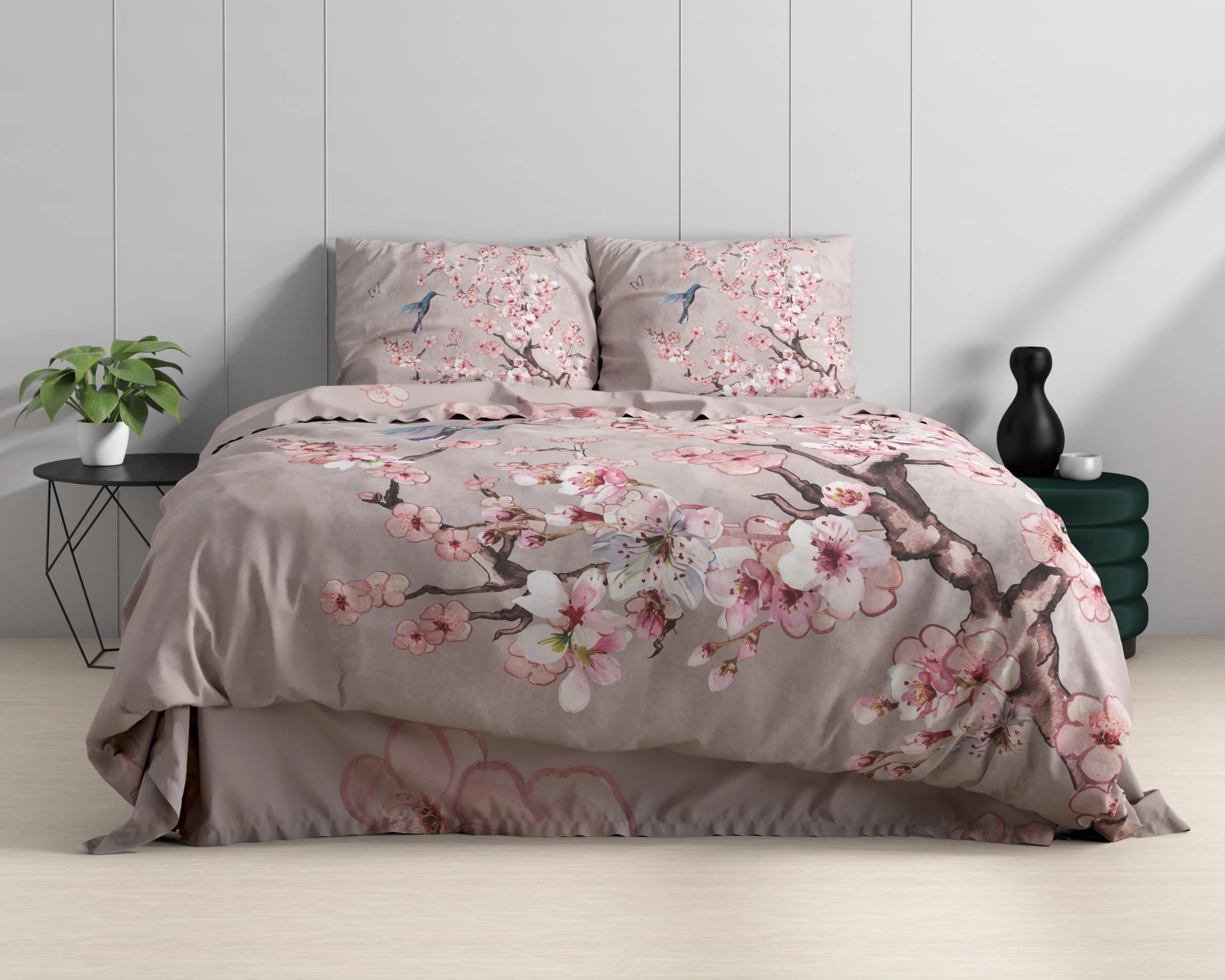 Dreamhouse dekbedovertrek Blossy - Roze - Katoen