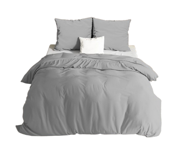 Dreamhouse dekbedovertrek Mendez - Grijs - Flanel