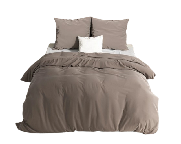 Dreamhouse dekbedovertrek Mendez - Taupe - Flanel