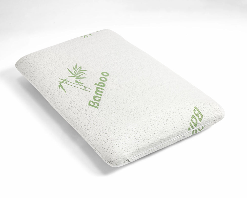 Dreamhouse orthopedisch bamboe viscogel hoofdkussen - 70x40 cm - zijaanzicht