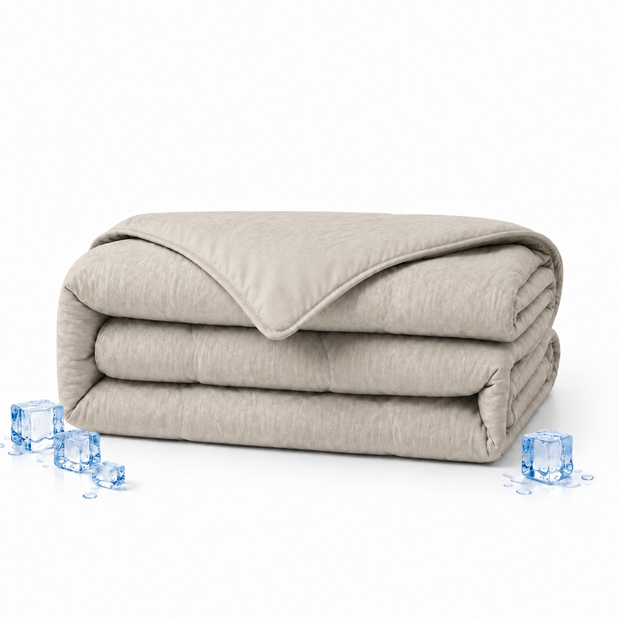 Dreamhouse verkoelend zomerdekbed zonder overtrek Blue Cell Excl. kussensloop - Taupe