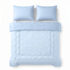 Dreamhouse verkoelend zomerdekbed zonder overtrek Blue Cell excl. kussensloop - Blauw - bovenkant