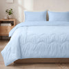 Dreamhouse verkoelend zomerdekbed zonder overtrek Blue Cell excl. kussensloop - Blauw - vooraanzicht