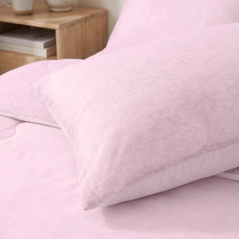 Dreamhouse verkoelend zomerdekbed zonder overtrek Blue Cell excl. kussensloop - Roze - kussensloop