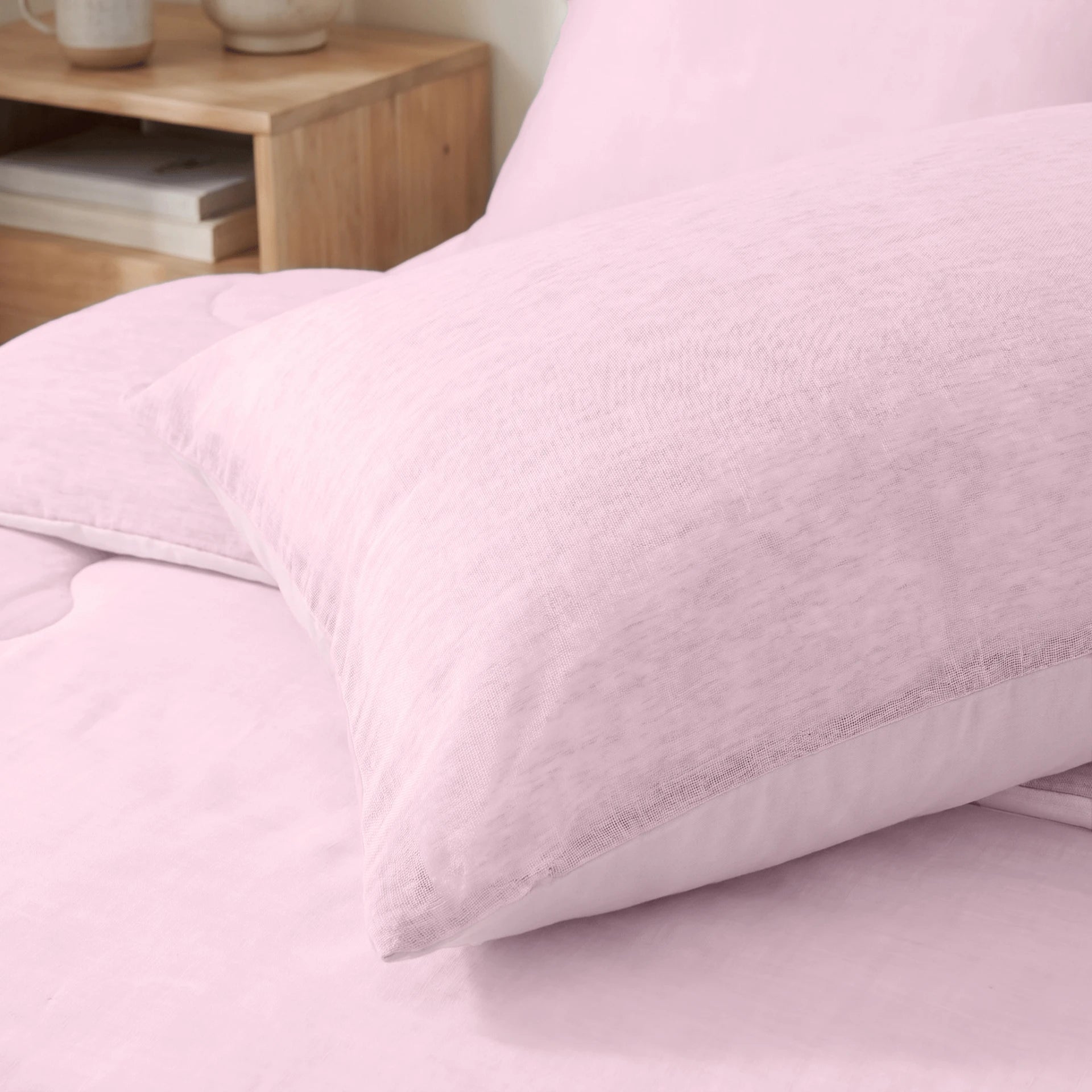 Dreamhouse verkoelend zomerdekbed zonder overtrek Blue Cell excl. kussensloop - Roze - kussensloop