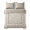 Dreamhouse verkoelend zomerdekbed zonder overtrek Blue Cell excl. kussensloop - Taupe - bovenzijde