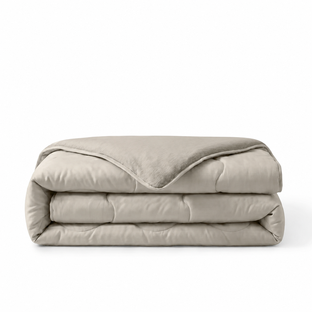 Dreamhouse verkoelend zomerdekbed zonder overtrek Blue Cell excl. kussensloop - Taupe - dekbed