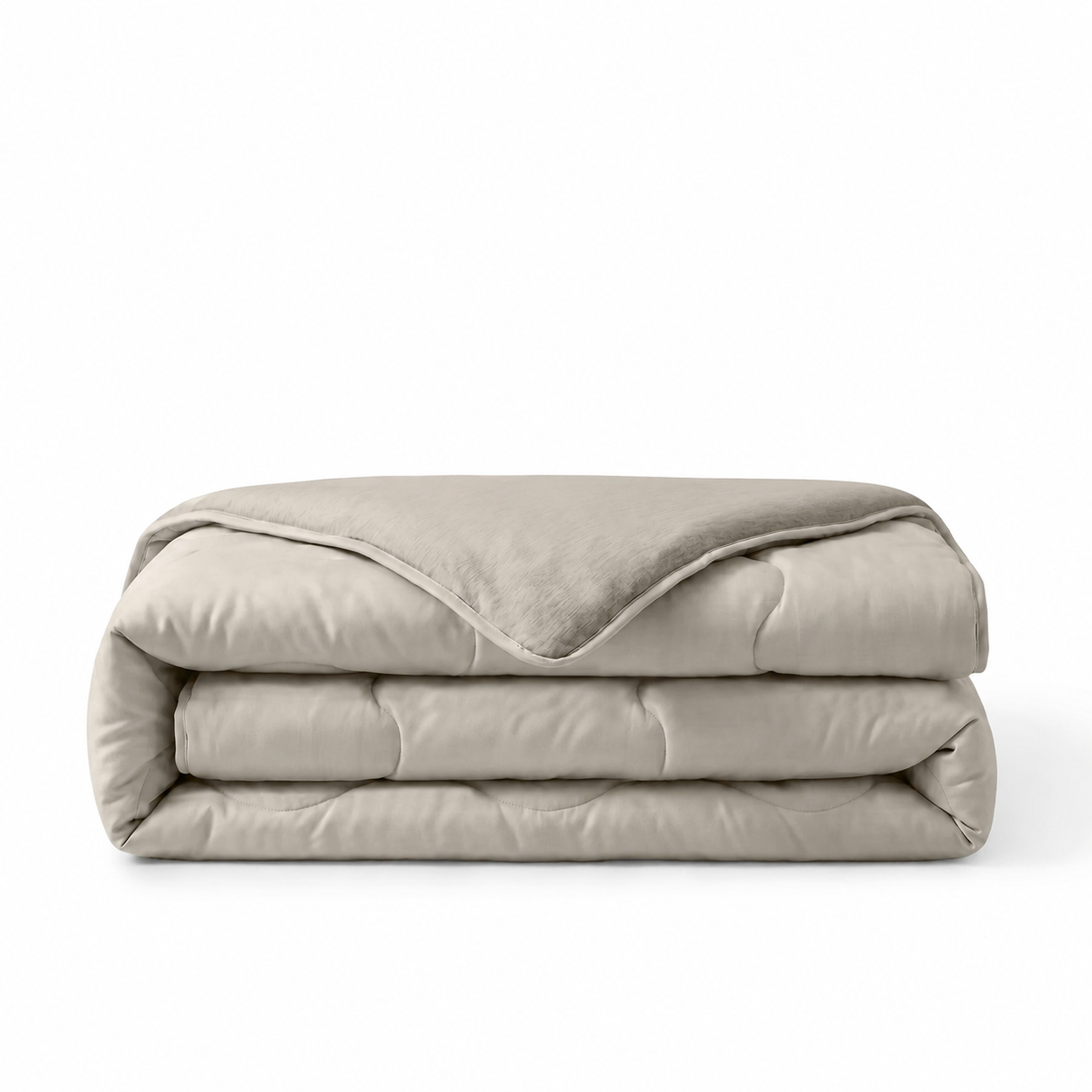 Dreamhouse verkoelend zomerdekbed zonder overtrek Blue Cell excl. kussensloop - Taupe - dekbed