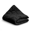 Eazzzy Dekbed zonder overtrek Solid Color - excl. kussensloop - Zwart