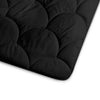 Eazzzy Dekbed zonder overtrek Solid Color - excl. kussensloop - Zwart - dekbed materiaal