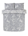 Finest Homeware dekbedovertrek Tatton - polykatoen - grijs