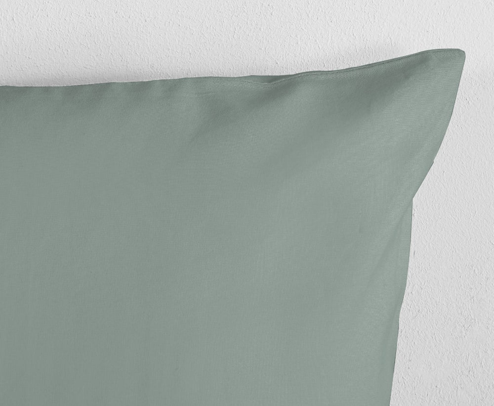 Pure dekbedovertrek Uni - Sage - microvezel