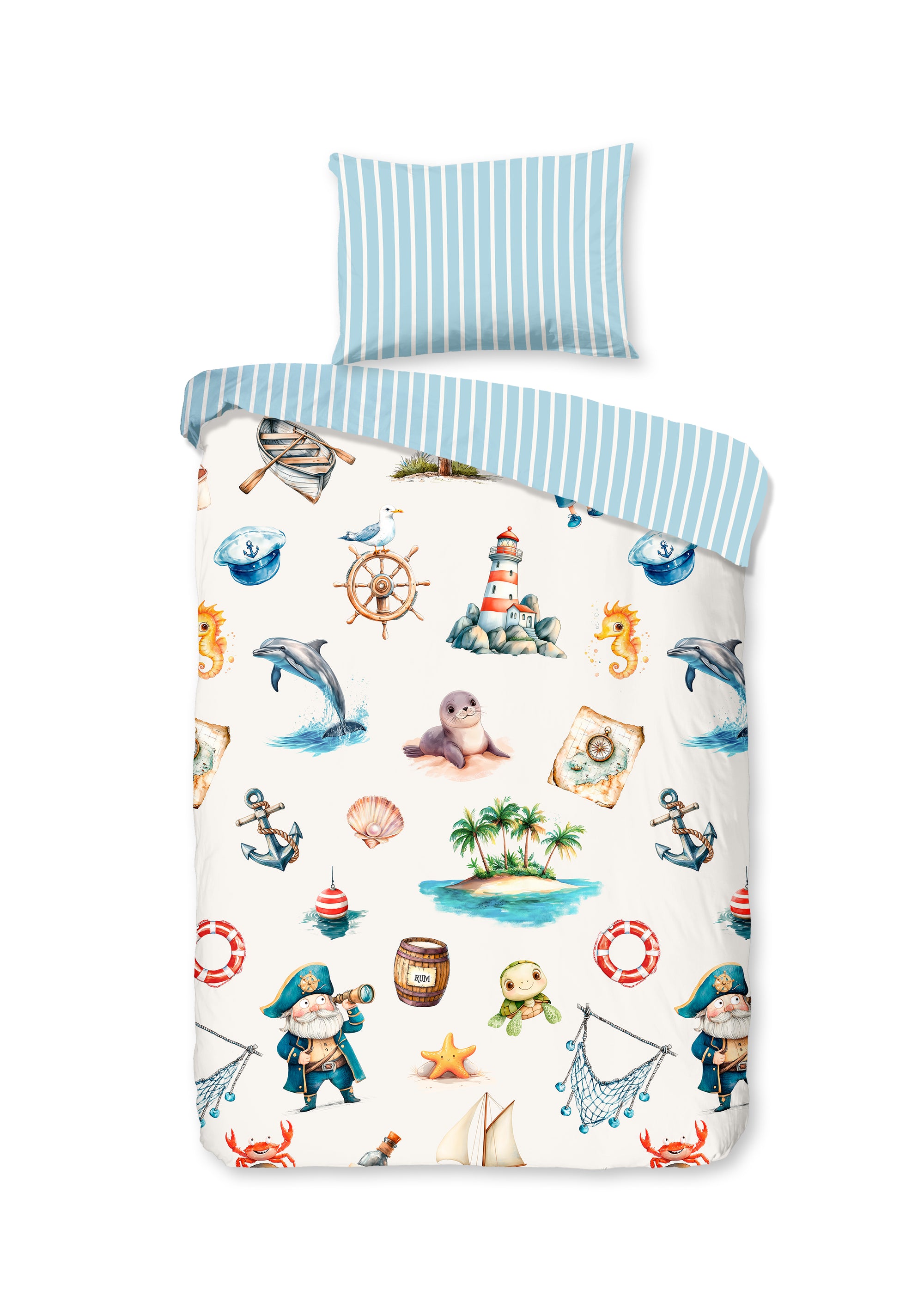 Good Morning babydekbedovertrek Capi - katoen - ledikant (100x135 + 40x60 cm)