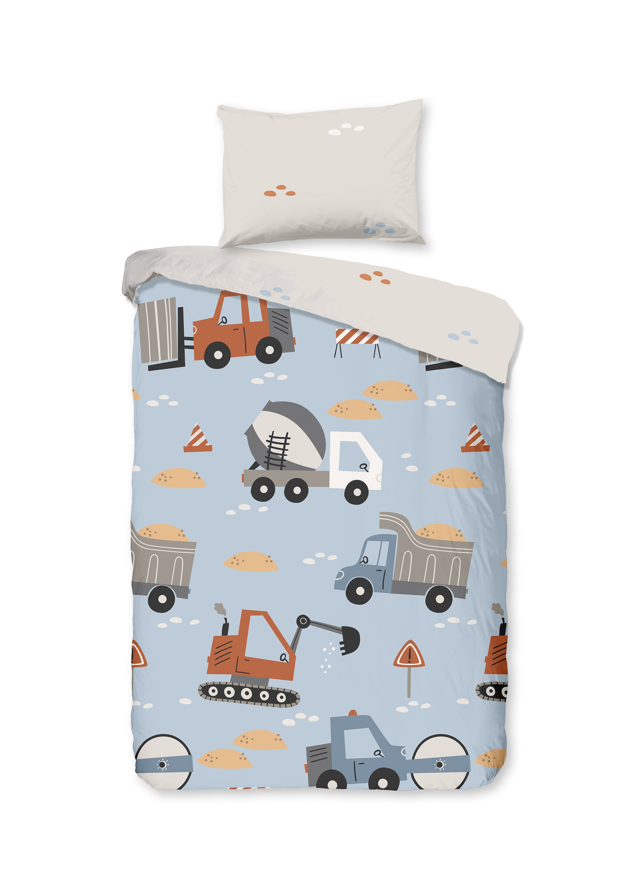 Good Morning babydekbedovertrek Mack - katoen - ledikant (100x135 + 40x60 cm)