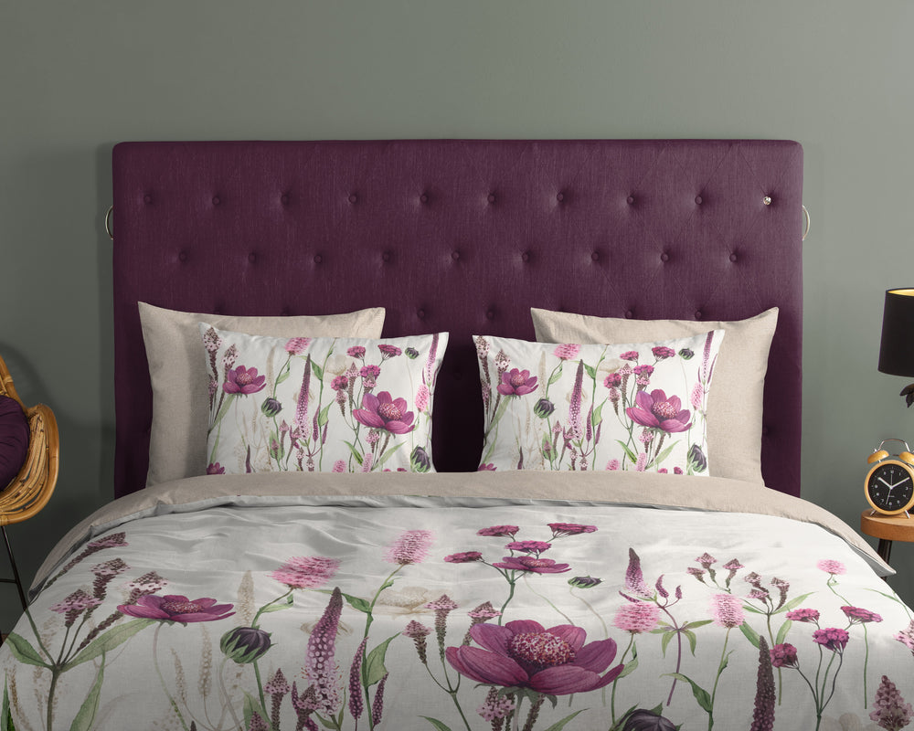 Good Morning dekbedovertrek Hala - katoen - bloemen - bed