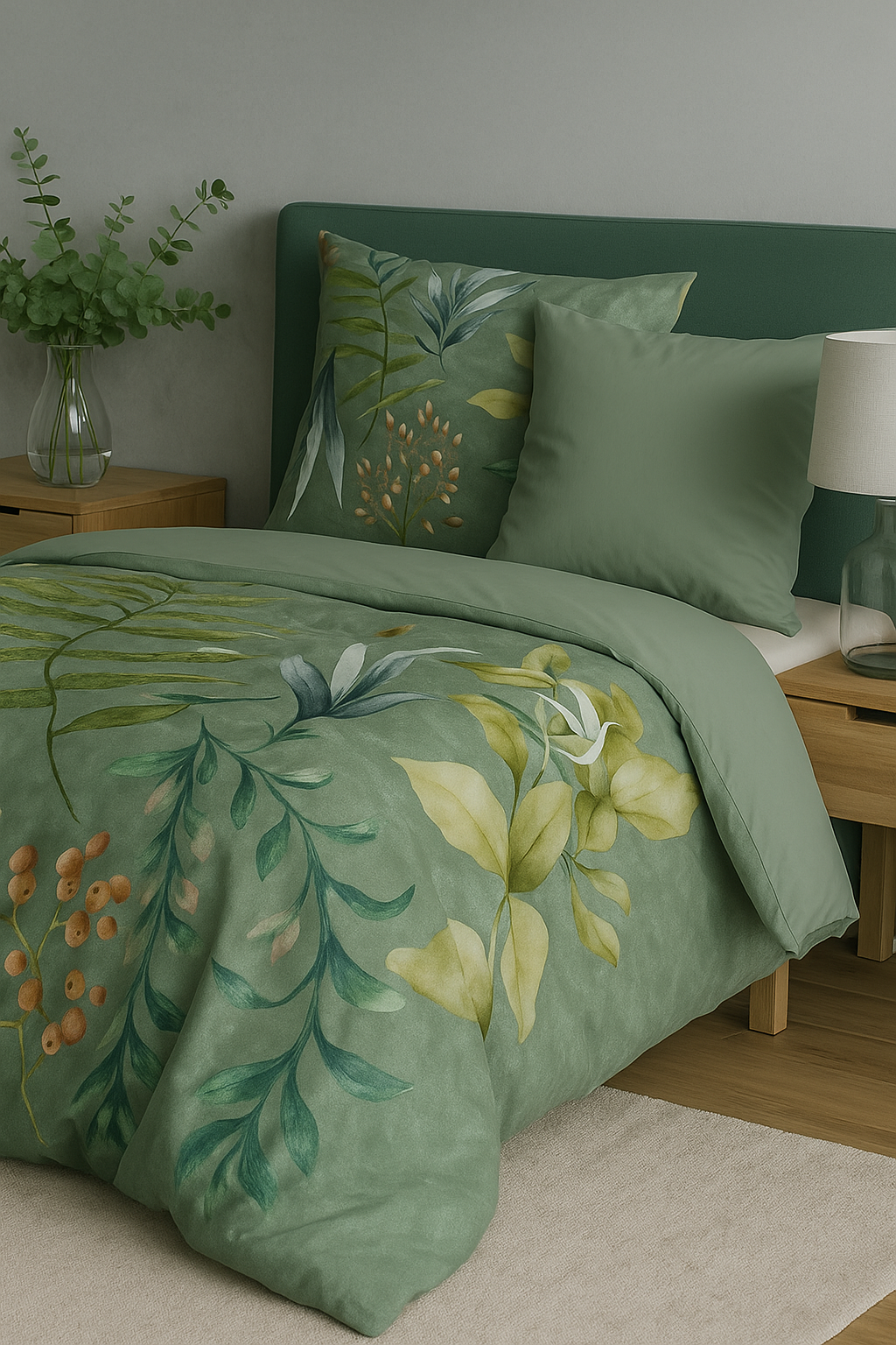 Good Morning dekbedovertrek Janika - Katoen