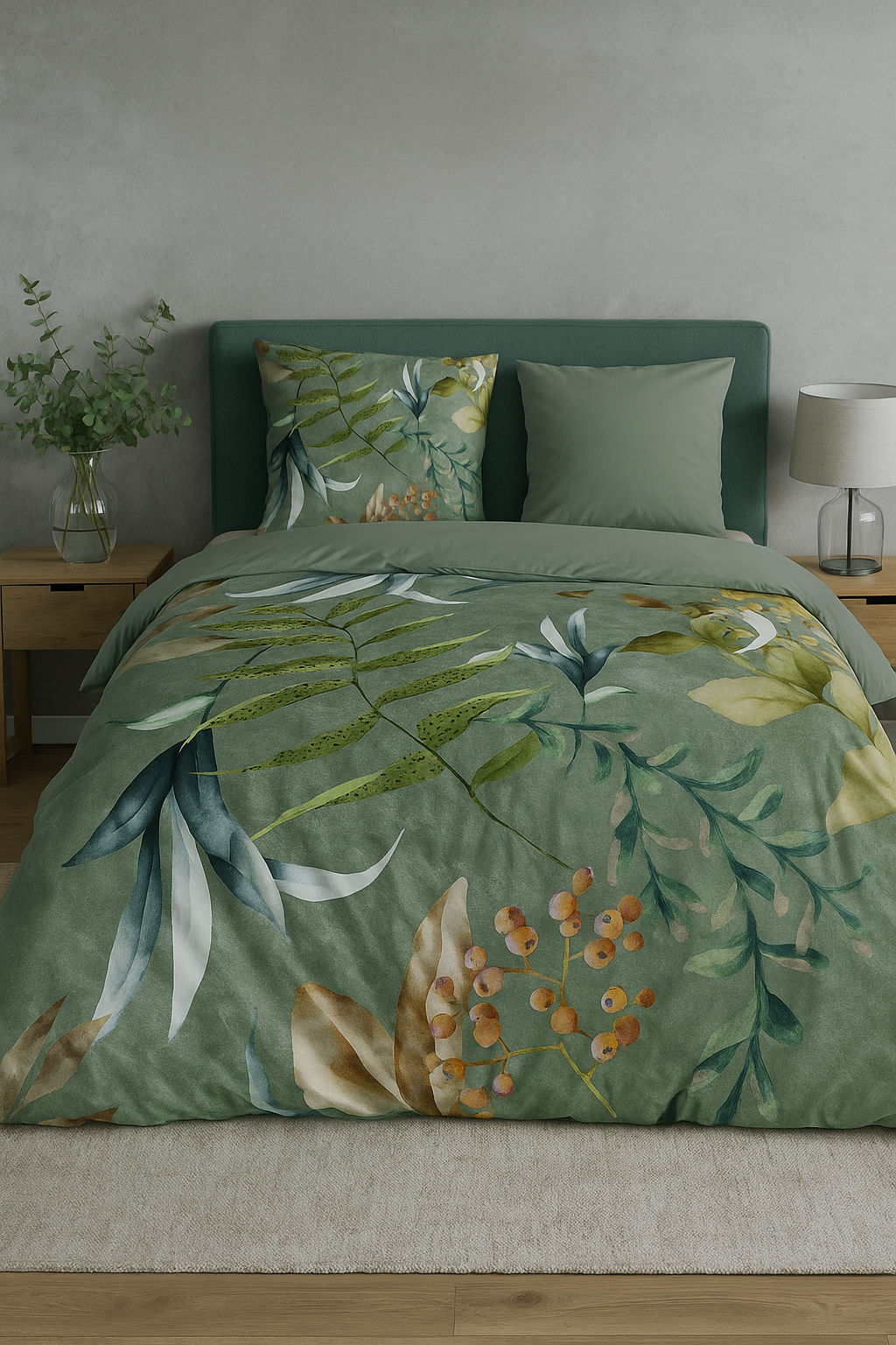 Good Morning dekbedovertrek Janika - Katoen