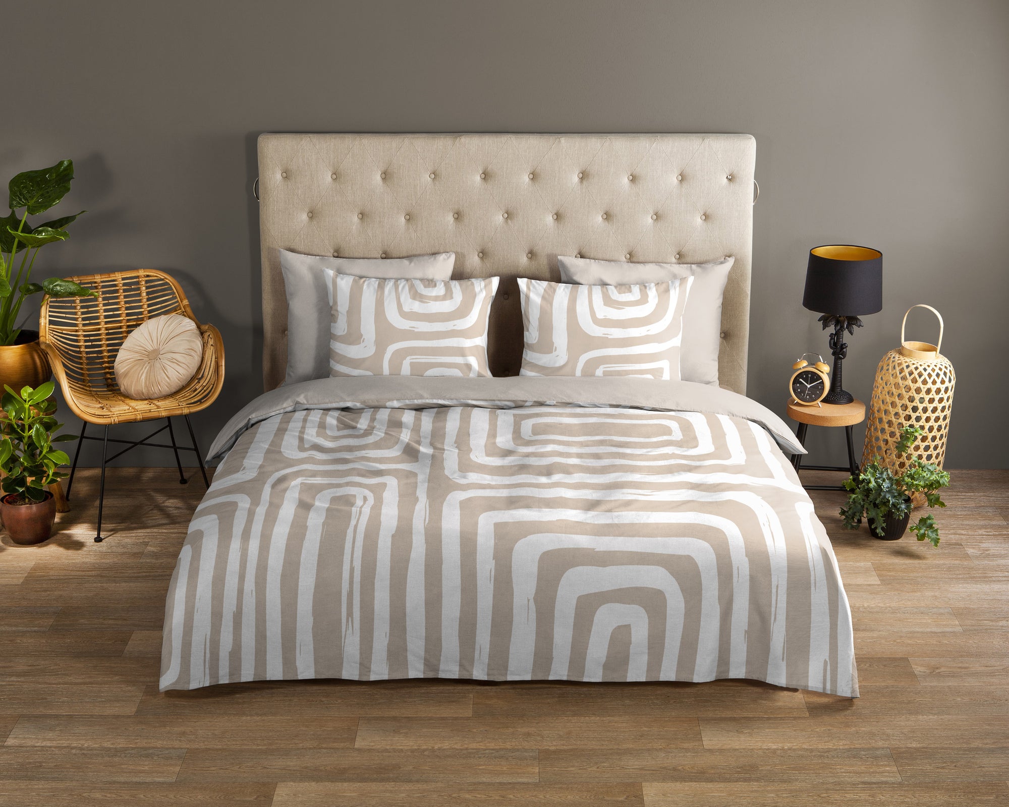 Good Morning dekbedovertrek Madeleine - Katoen