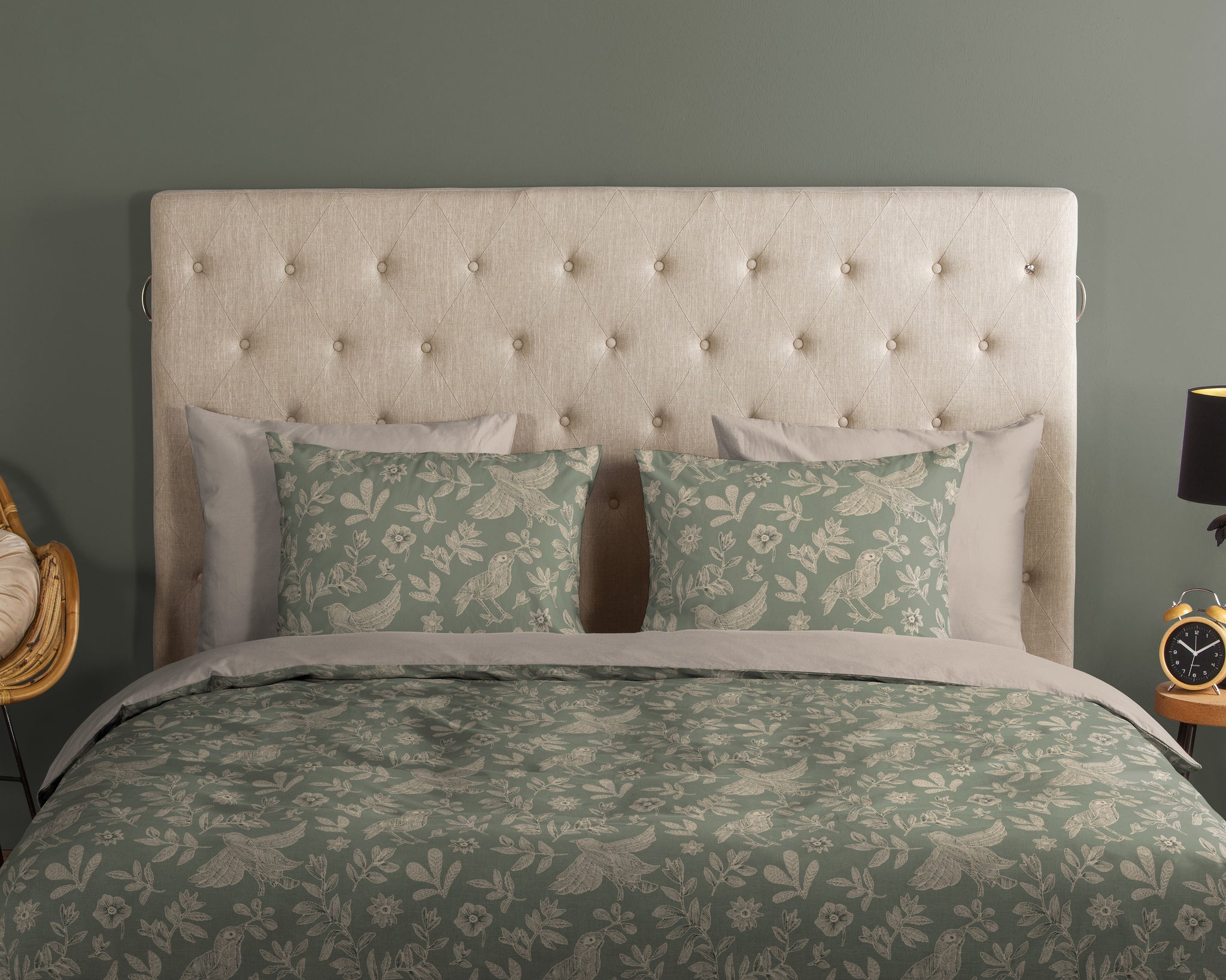 Good Morning dekbedovertrek Odette - Katoen