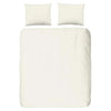 Good Morning dekbedovertrek uni - flanel - creme - tweepersoons