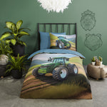 Good Morning kinderdekbedovertrek Aart - katoen - eenpersoons - 140x220 + 60x70 cm