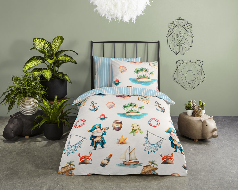 Good Morning kinderdekbedovertrek Capi - katoen - 140x220 + 60x70 cm
