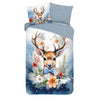 Good Morning kinderdekbedovertrek Cupid - flanel - bovenaanzicht