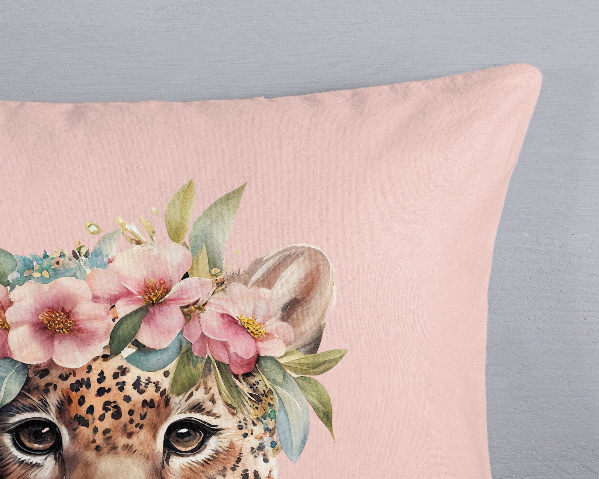 Good Morning dekbedovertrek Kiran - flanel - eenpersoons (140x220 + 60x70 cm)